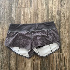 Lululemon Speed Up shorts size 8